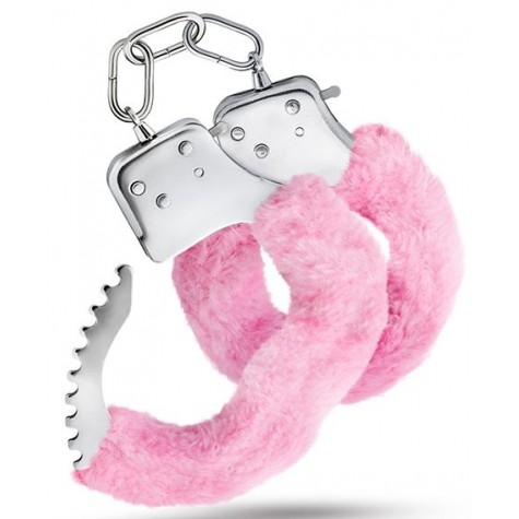 Розовые игровые наручники Cuffs