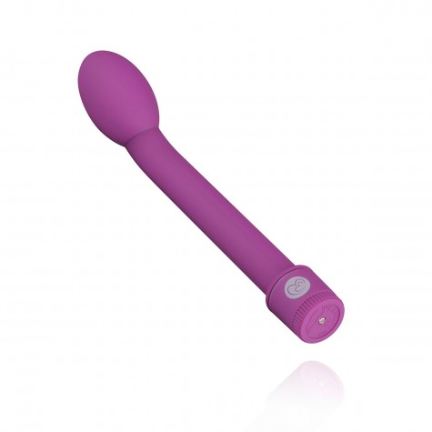 Фиолетовый вибратор для точки G Easytoys G-Spot Vibrator - 21 см.
